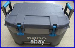 Igloo BMX 52 Quart Cooler Carbonite Gray/Carbonite Blue Heavy Duty