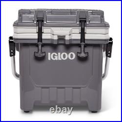 Igloo IMX 24 Quart Hard Sided Cooler, Gray