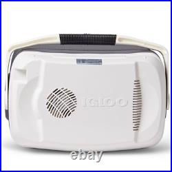 Igloo Iceless Thermoelectric Cooler 28qt Gray White
