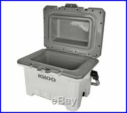 Igloo Imx Cooler, 24 Qt, White/Metal