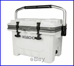 Igloo Imx Cooler, 24 Qt, White/Metal