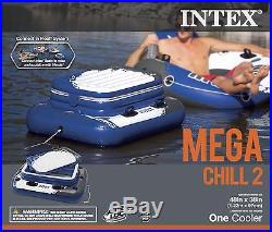 Intex 24' x 52 Metal Frame Swimming Pool Set (2500 GPH Pump, Loungers, Cooler)