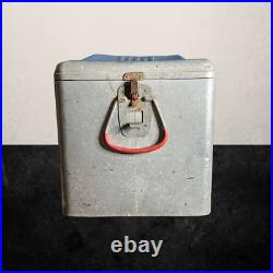 JAX Beer Ice Chest Vintage 1950s Aluminum Metal Cooler New Orleans Louisiana JAX Beer Ice Chest Vintage 1950s Aluminum Metal Cooler New Orleans Louisiana