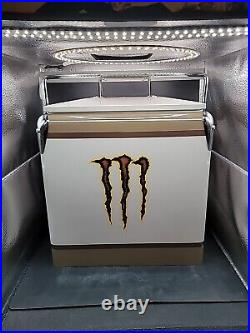 Java Monster Coffee Energy Drink Logo Steel Ice Box Cooler With Bottle Opener