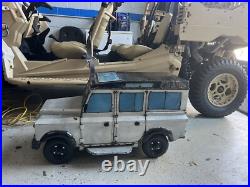 Land Rover Metal Art Ice Chest on Wheels Cooler Aaron Jackson Think Outside