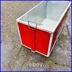 Large 1960s Coca-Cola Model 183 Vintage Metal Cooler Ice Chest 36 x 18 x 18