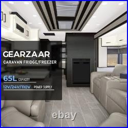 Large 65L Capacity Truck Cooler Fridge Compact Portable Garage Storage Box