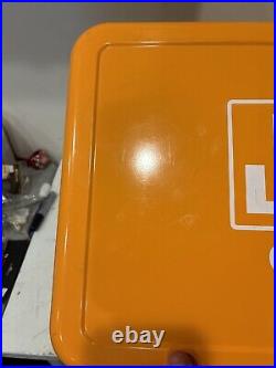 Large Rare Budweiser Bud Light Orange Cooler