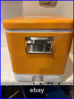 Large Rare Budweiser Bud Light Orange Cooler