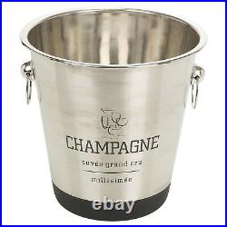 Large Stainless Steel Champagne Metal Party Bowl Wine Beer Ice Cooler Bucket NEW