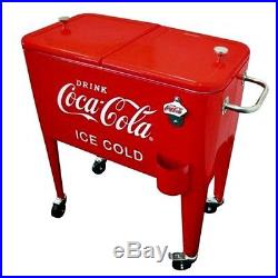 Leigh Country Retro Metal Coca-Cola Cooler 60 quart Officially Licensed Product
