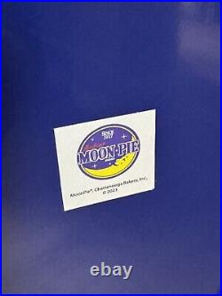 Licensed MOON PIE METAL 12-PACK SIZE COOLER With BUILT IN BOTTLE OPENER New