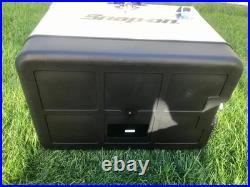 Limited Edition 54 Qt SNAP-ON COOLER Vintage/Retro Steel-Wrapped Rare Silver