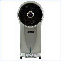 Luma 250 Sq Ft 3 Speed Evaporative Cooler Fan with Remote, Silver (Open Box)