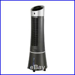 Luma Comfort Portable Evaporative Tower Cooler 250 CFM 3-Speed Built-in Casters