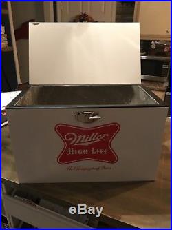 MILLER HIGH LIFE METAL COOLER 2017 Made & Found Promo Only 1200 Made! LOOK