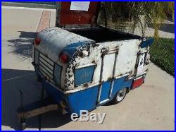 MINT CONDITION BARNYARD Retro Caravan metal ice box/cooler