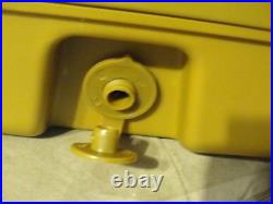 MODELO BEER 54 QUART STEEL BELTED GOLD BEVERAGE COOLER ICEBOX CHEST withOPENER NEW MODELO BEER 54 QUART STEEL BELTED GOLD BEVERAGE COOLER ICEBOX CHEST withOPENER NEW