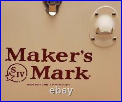 Maker's Mark Bourbon Metal Cooler Ice Chest