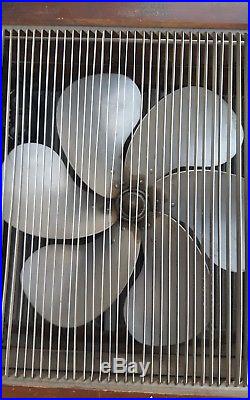 Mathes Cooler 6 metal blade model 548 wooden fan