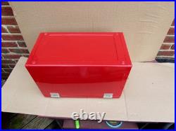 Metal Budweiser Beer Picnic Cooler Ice Chest Man Cave Rat Rod