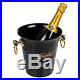Metal Chic Stylish Champagne Ice Cooler Bucket Wine Drink Trough Party Accessory