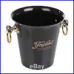 Metal Chic Stylish Champagne Ice Cooler Bucket Wine Drink Trough Party Accessory