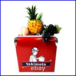 Metal Cooler Box Yakimoto 13L Classical for BBQ Camping Picnic Fashing Party