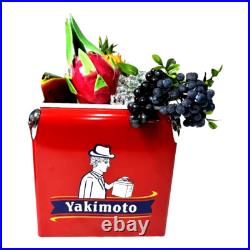 Metal Cooler Box Yakimoto 13L Classical for BBQ Camping Picnic Fashing Party