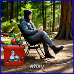 Metal Cooler Box Yakimoto 14QT Classical for BBQ Camping Picnic Fashing Party