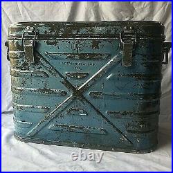 Metal Insulated Food Container Cooler Landers Frary Clark 1959 US Army Military