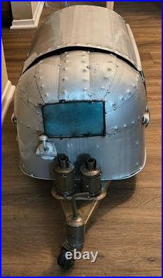 Metal Vintage Airstream Cooler by Barnyard Brand New Metal Vintage Airstream Cooler by Barnyard Brand New