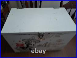 Miller High Life Metal Beer Cooler The Champagne of Beers Ice Chest