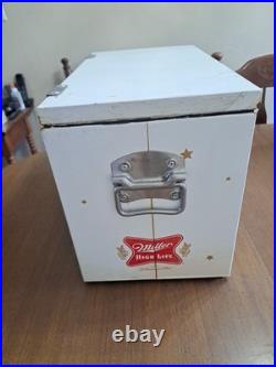 Miller High Life Metal Beer Cooler The Champagne of Beers Ice Chest