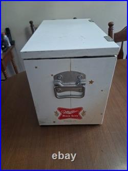 Miller High Life Metal Beer Cooler The Champagne of Beers Ice Chest