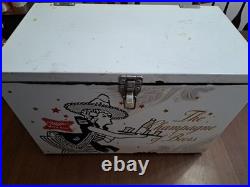 Miller High Life Metal Beer Cooler The Champagne of Beers Ice Chest