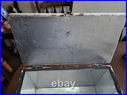 Miller High Life Metal Beer Cooler The Champagne of Beers Ice Chest