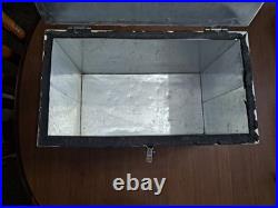 Miller High Life Metal Beer Cooler The Champagne of Beers Ice Chest