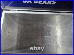 Miller Lite Chicago Bears Metal Ice Chest Promotional Error Fly Eagles Fly LID Miller Lite Chicago Bears Metal Ice Chest Promotional Error Fly Eagles Fly LID