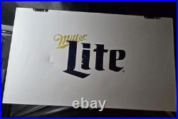 Miller Lite Chicago Bears Metal Ice Chest Promotional Error Fly Eagles Fly LID Miller Lite Chicago Bears Metal Ice Chest Promotional Error Fly Eagles Fly LID