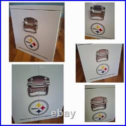 Miller Lite Pittsburgh Steelers Limited Edition Metal promotional Chest Cooler