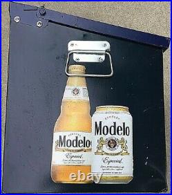Modelo Especial Cerveza Beer Ice Chest Bar Party Patio Man Cave Metal Cooler
