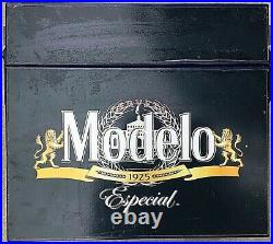 Modelo Especial Cerveza Beer Ice Chest Bar Party Patio Man Cave Metal Cooler