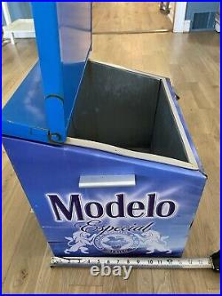 Modelo Especial Cerveza Metal Ice Box Beer Cooler with Bottle Opener