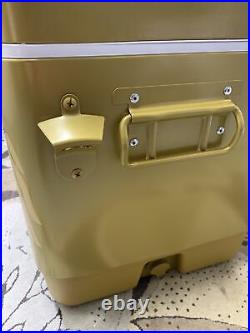 Modelo Gold Beer 54 Quart METAL Lion Heads Ice Chest Party Cooler With Opener