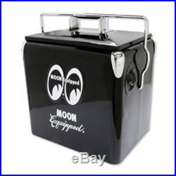 Mooneyes Metal Soda Cooler Metal Vintage Style Moon Nhra Scta Cooler