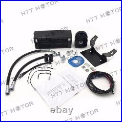 Motorcycle 2.0 Reefer Oil Cooler Fan Cooling System For Harley Touring 1999-2008