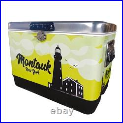 Multi-Function Stainless Steel 54Qt Ice Chest, Beverage & Beer Insulation Cooler