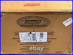 NEW COLEMAN 6150 54 Quart Stainless Steel Belted Cooler Ice Chest