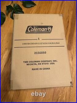 NEW Coleman Steel Belted Cooler 1900 Collection 11-Quart $239.99 MSRP